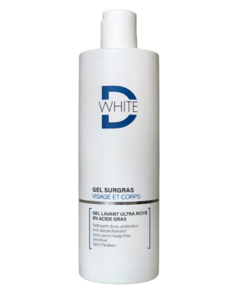 D-White Gel Douche Surgras - Tout Type De Peau 400ML