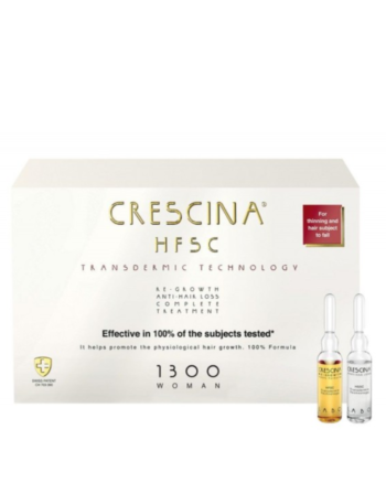 Crescina HFSC Transdermic Complete Treatment 1300 Woman 10+1
