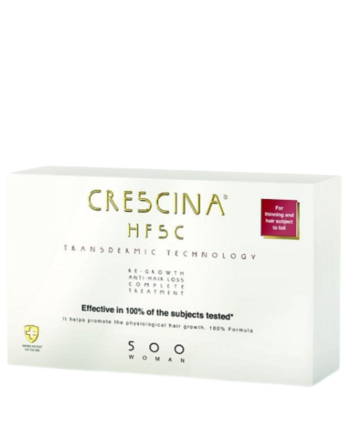 Crescina HFSC Transdermic Complete Treatment 500 Woman 10+10