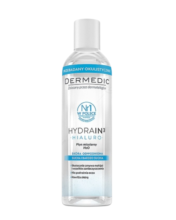 Dermedic HydraIn 3 Hialuro Eau Micellaire H2O 200ML