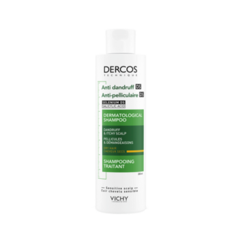 VICHY DERCOS Shampooing Anti-Pelliculaire DS - CHEVEUX SECS 200ML